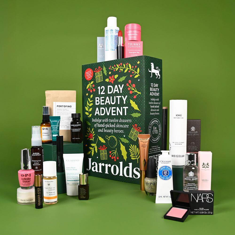 Jarrolds 12 Days of Beauty Advent Calendar 2025 (Worth over £466)